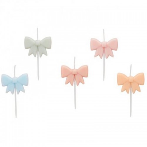 Velas Laços Cores Pastel